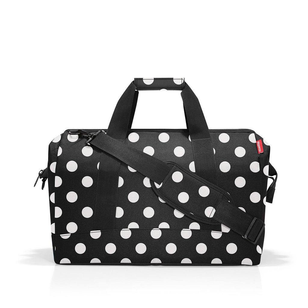 Bolso de viaje allrounder L - dots white