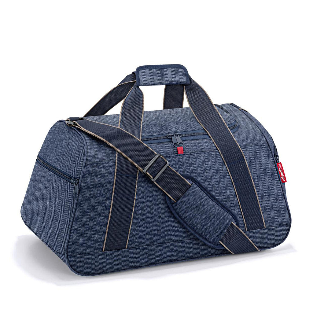 Bolso deportivo activity - herringbone dark blue