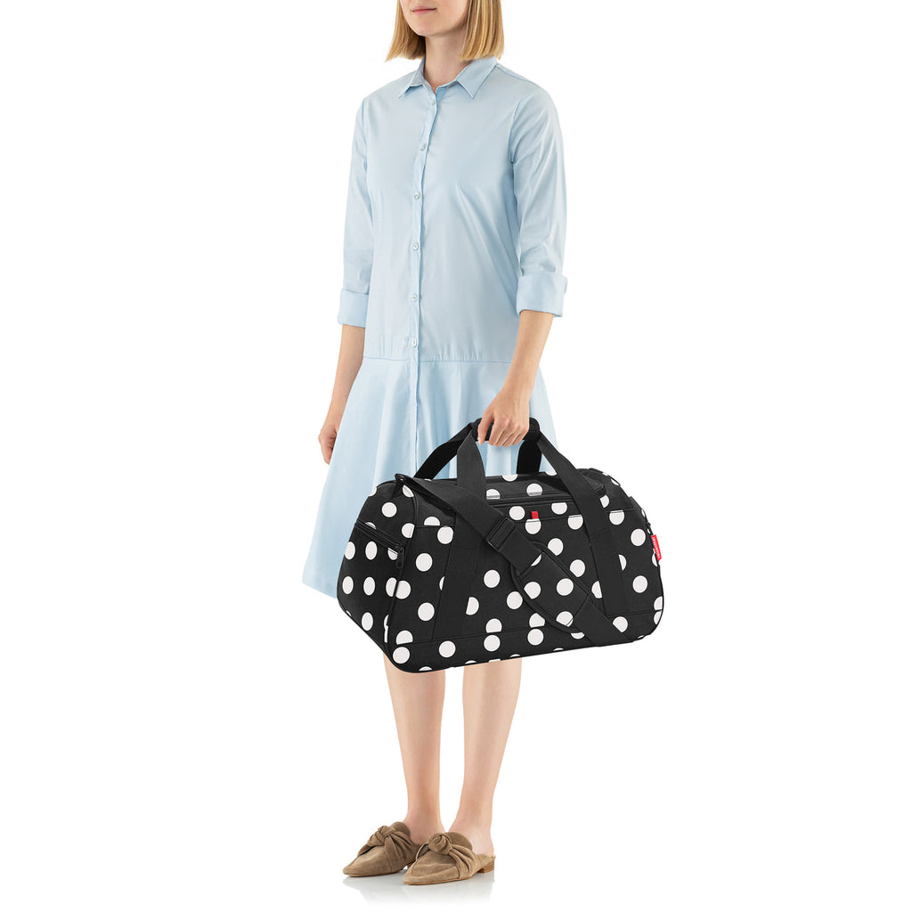 Bolso deportivo activity - dots white