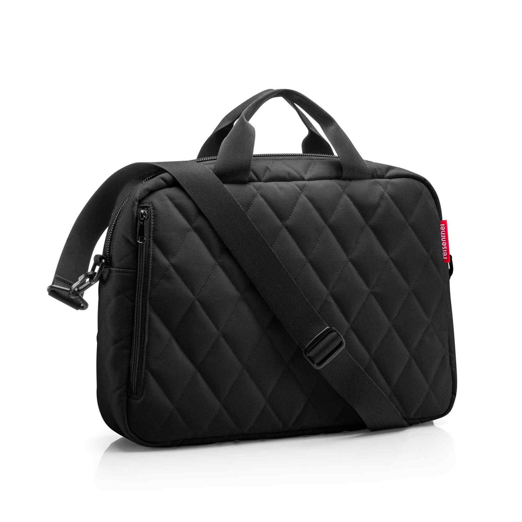 Bolso Computador - rhombus black