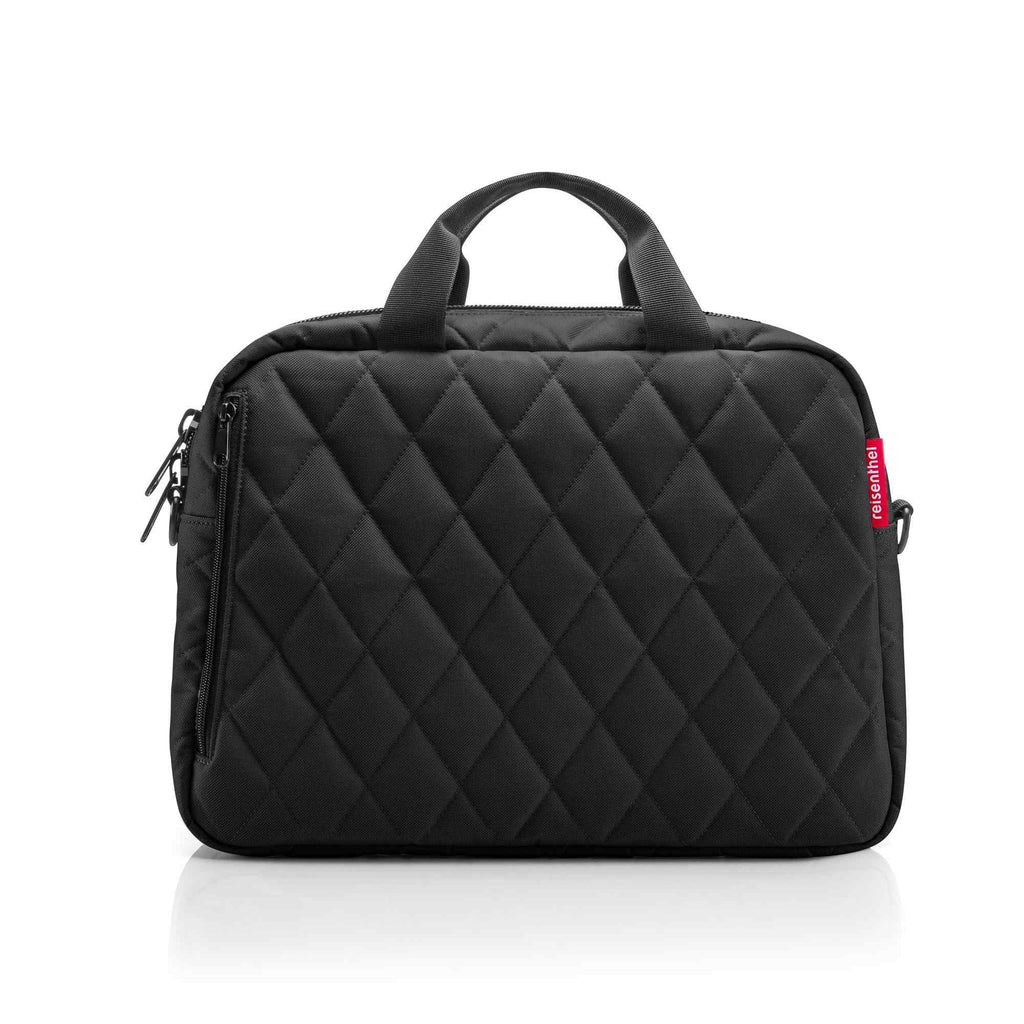 Bolso Computador - rhombus black