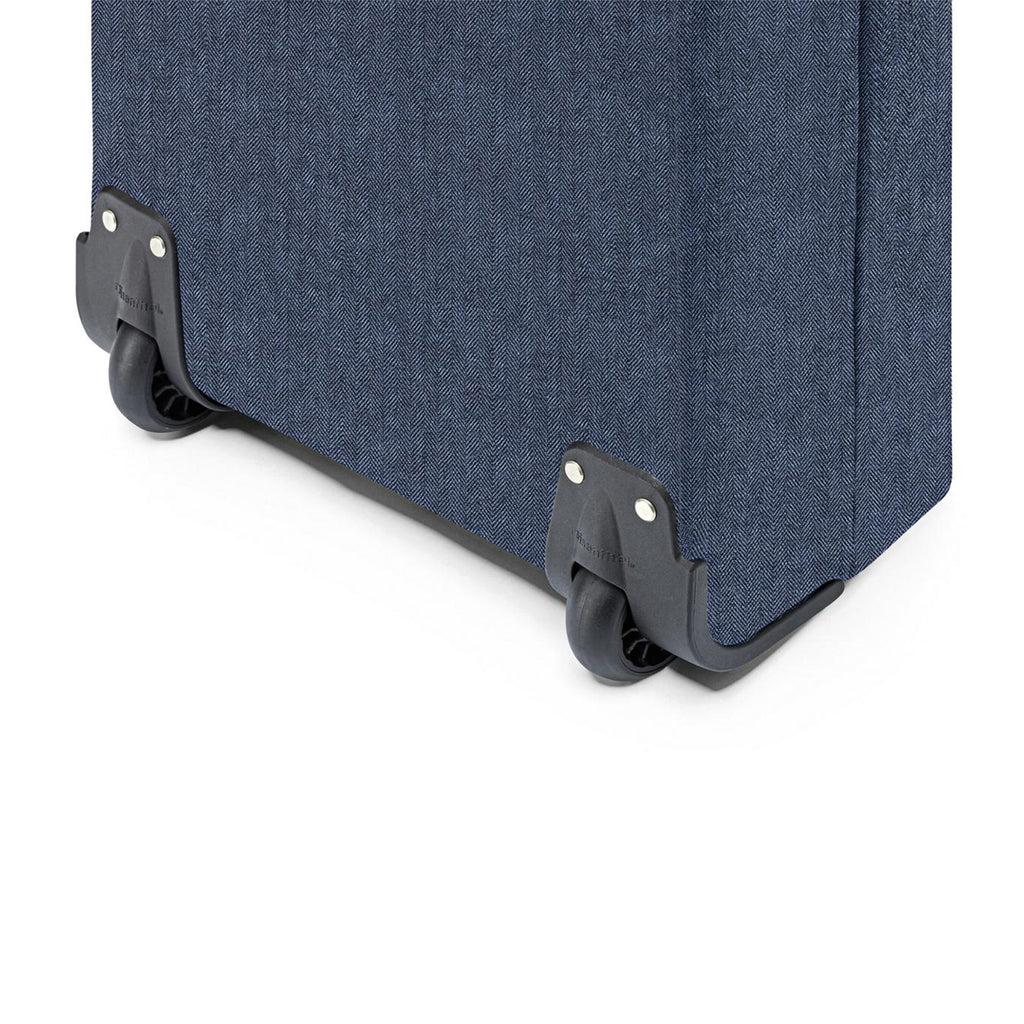 Carro multiuso con ruedas trolley M - herringbone dark blue