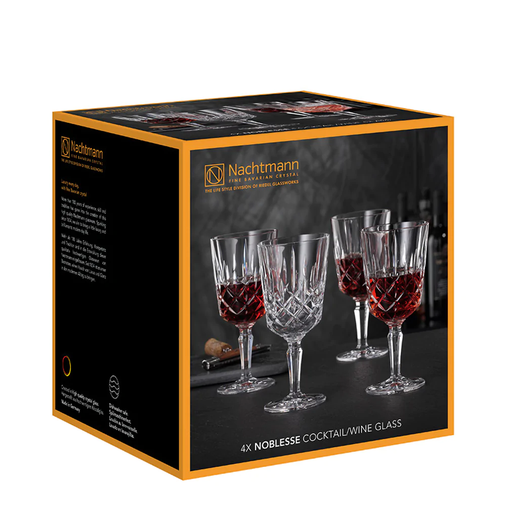 Set 4 Copas Noblesse Cocktail & Wine