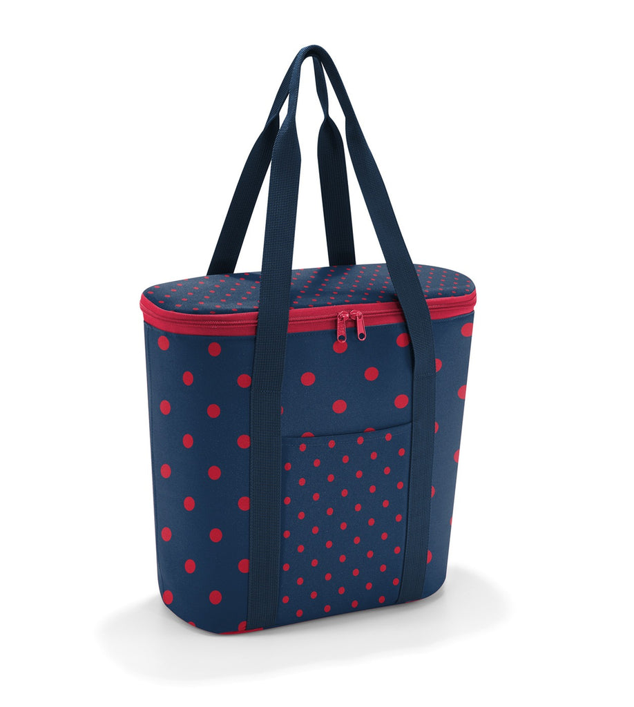 Cooler thermoshopper - mixed dots red