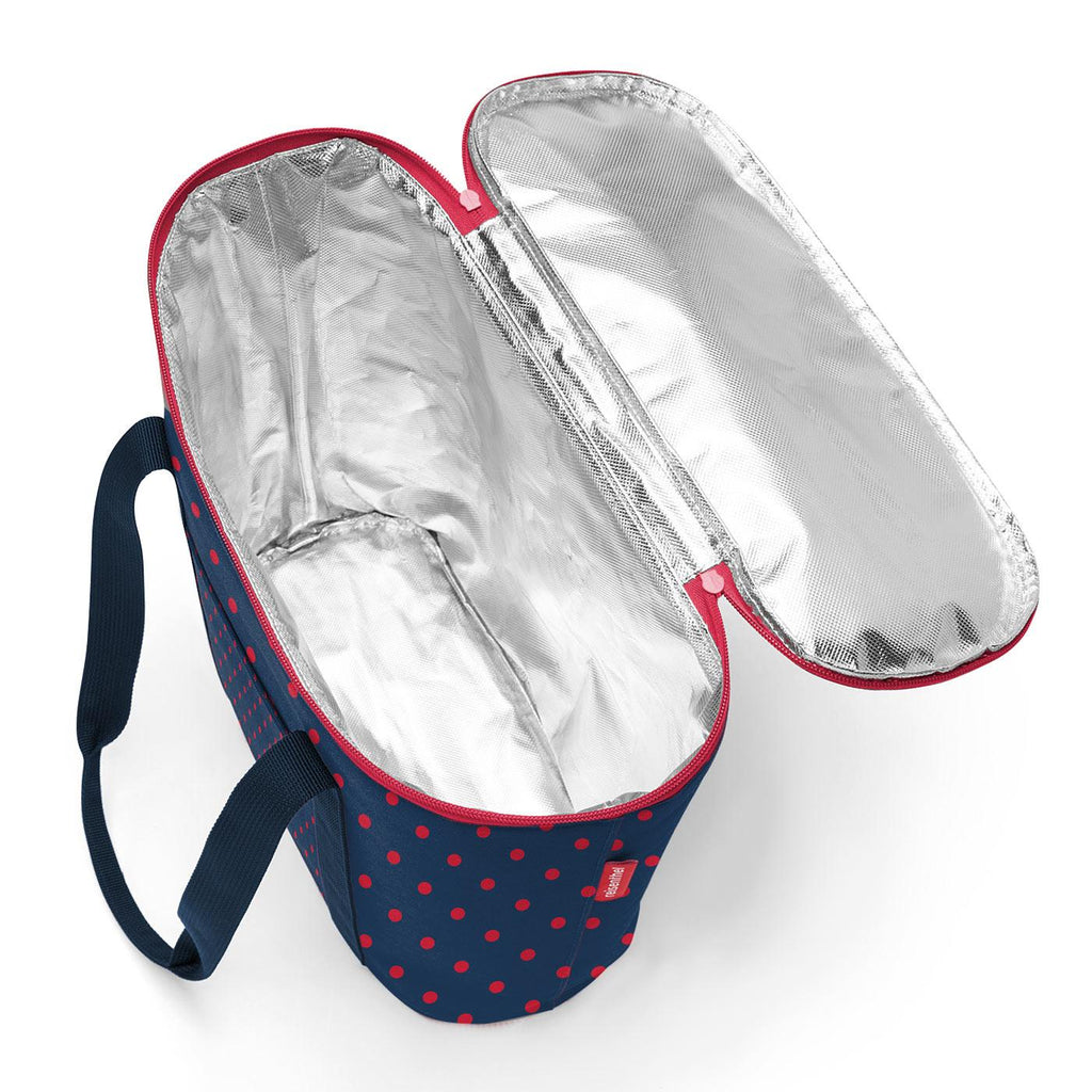 Cooler thermoshopper - mixed dots red