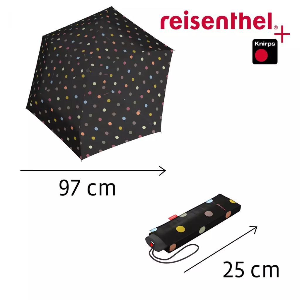 Paraguas Knirps+Reisenthel pocket mini - dots