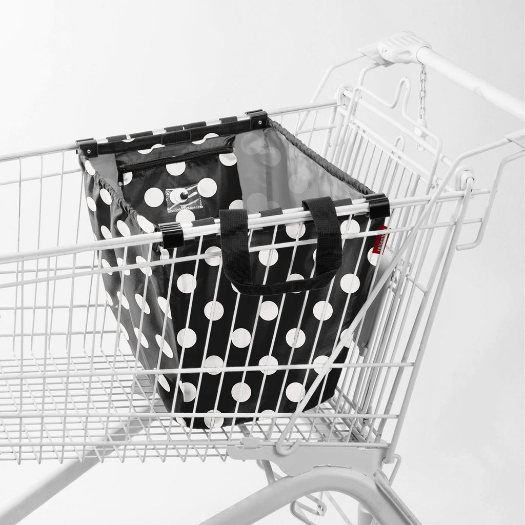 Bolsa de compras supermercado - dots white