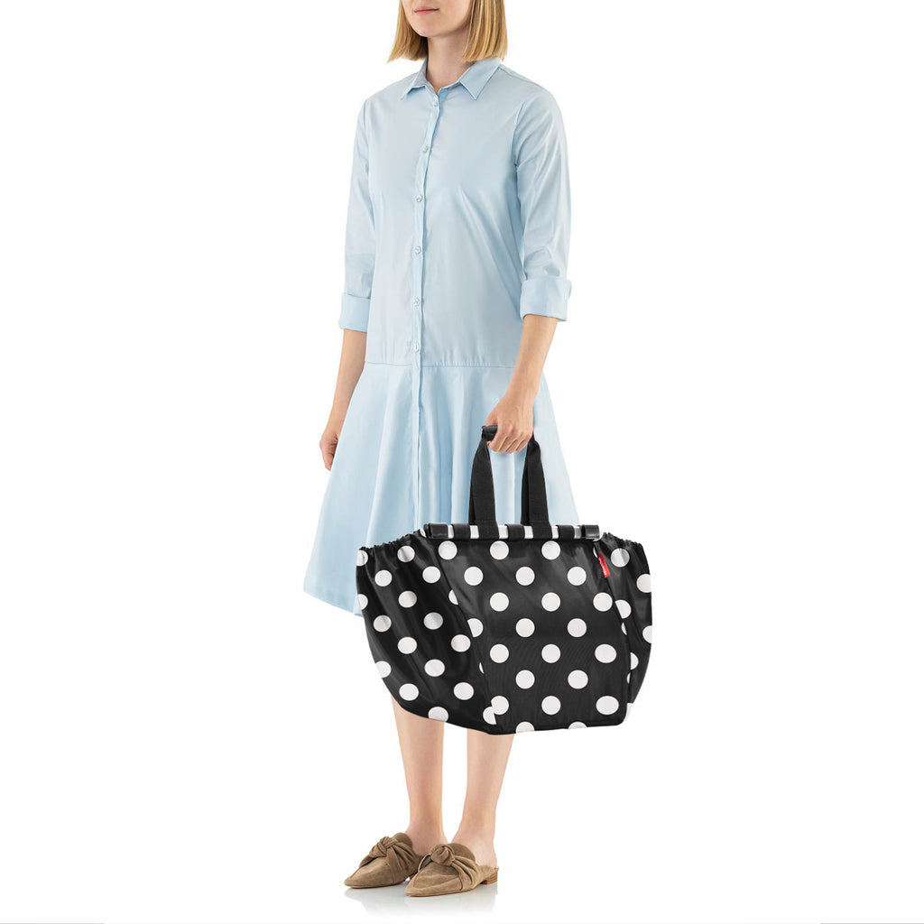 Bolsa de compras supermercado - dots white