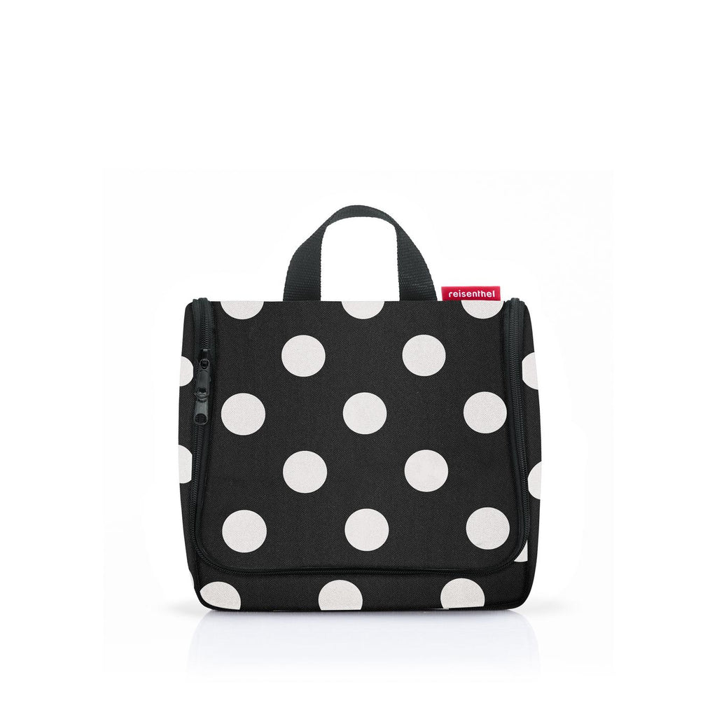 Neceser para colgar toiletbag - dots white