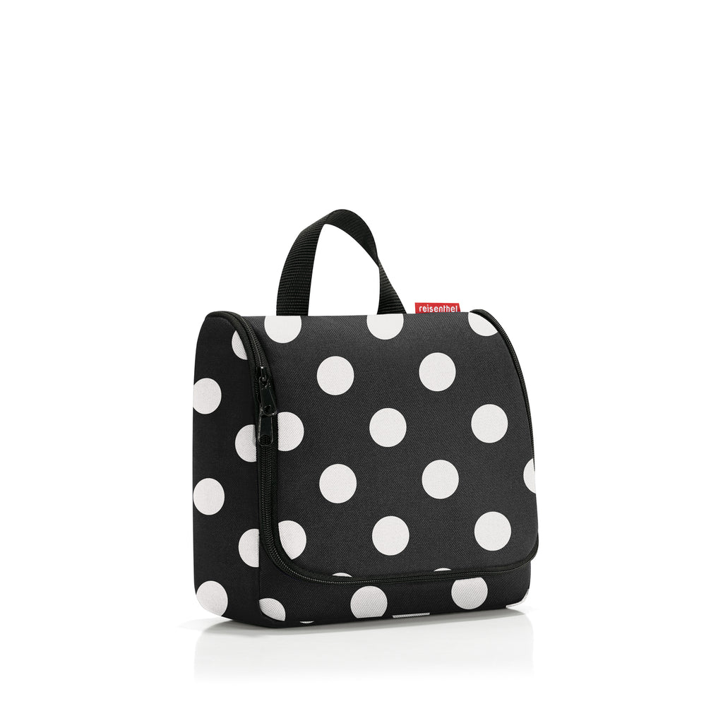 Neceser para colgar toiletbag - dots white