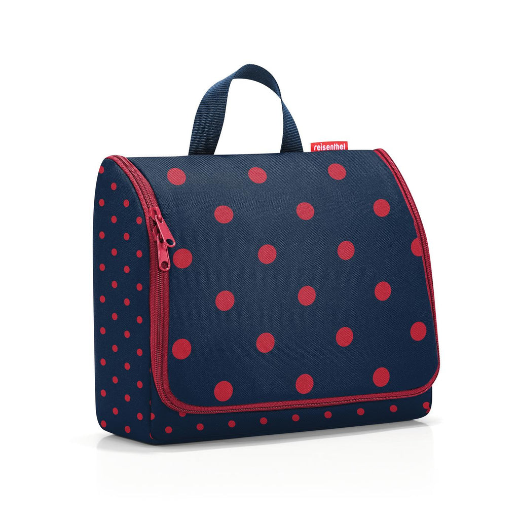 Neceser para colgar toiletbag XL - mixed dots red