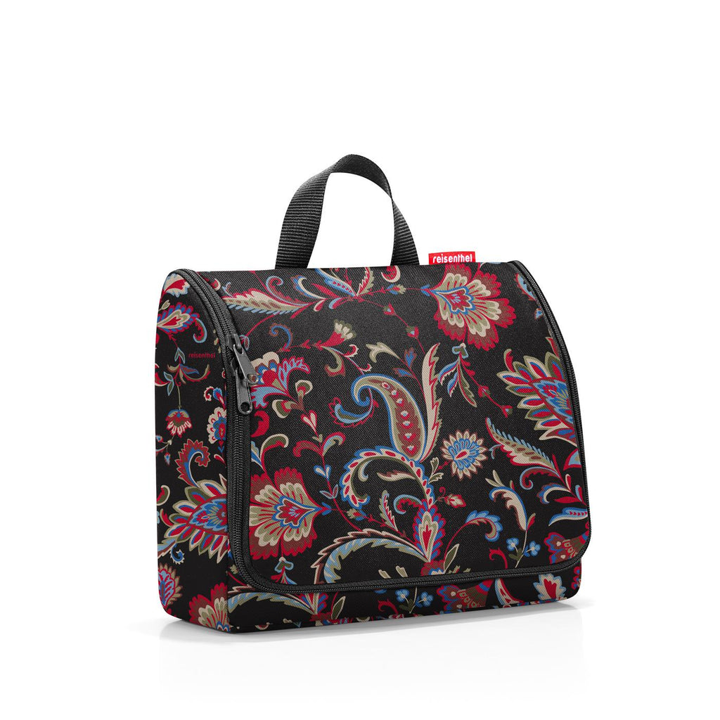 Neceser para colgar toiletbag XL - paisley black