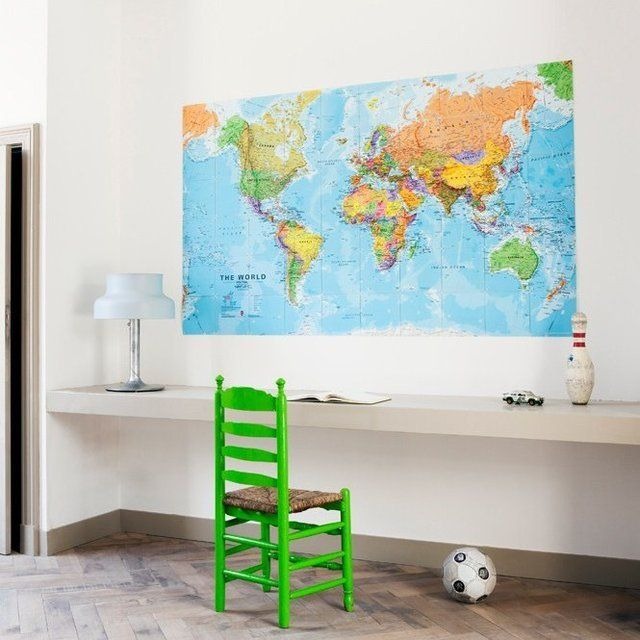 Cuadro Decorativo  - The World 140x80