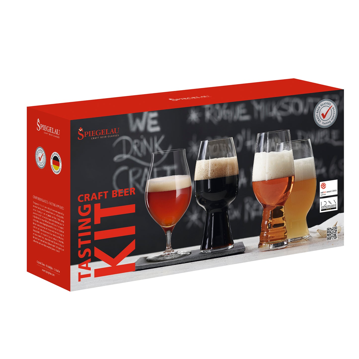 Set 4 Copas Cerveza Tasting Kit