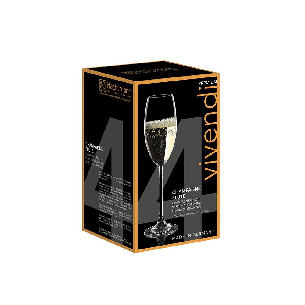 Vivendi  Champagne Flauta s/4