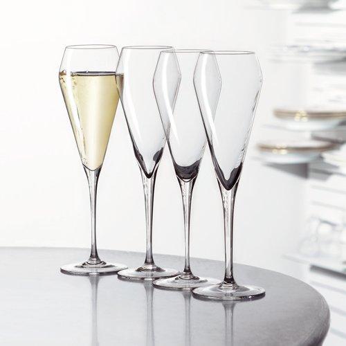 Set 4 Copas Willsberger Champagne