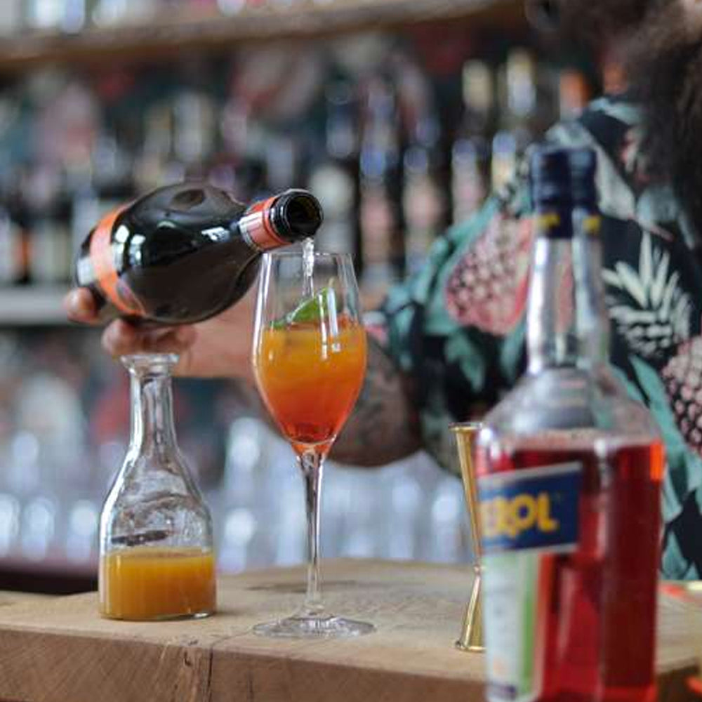 Set 4 Copas Prosecco Summer Time