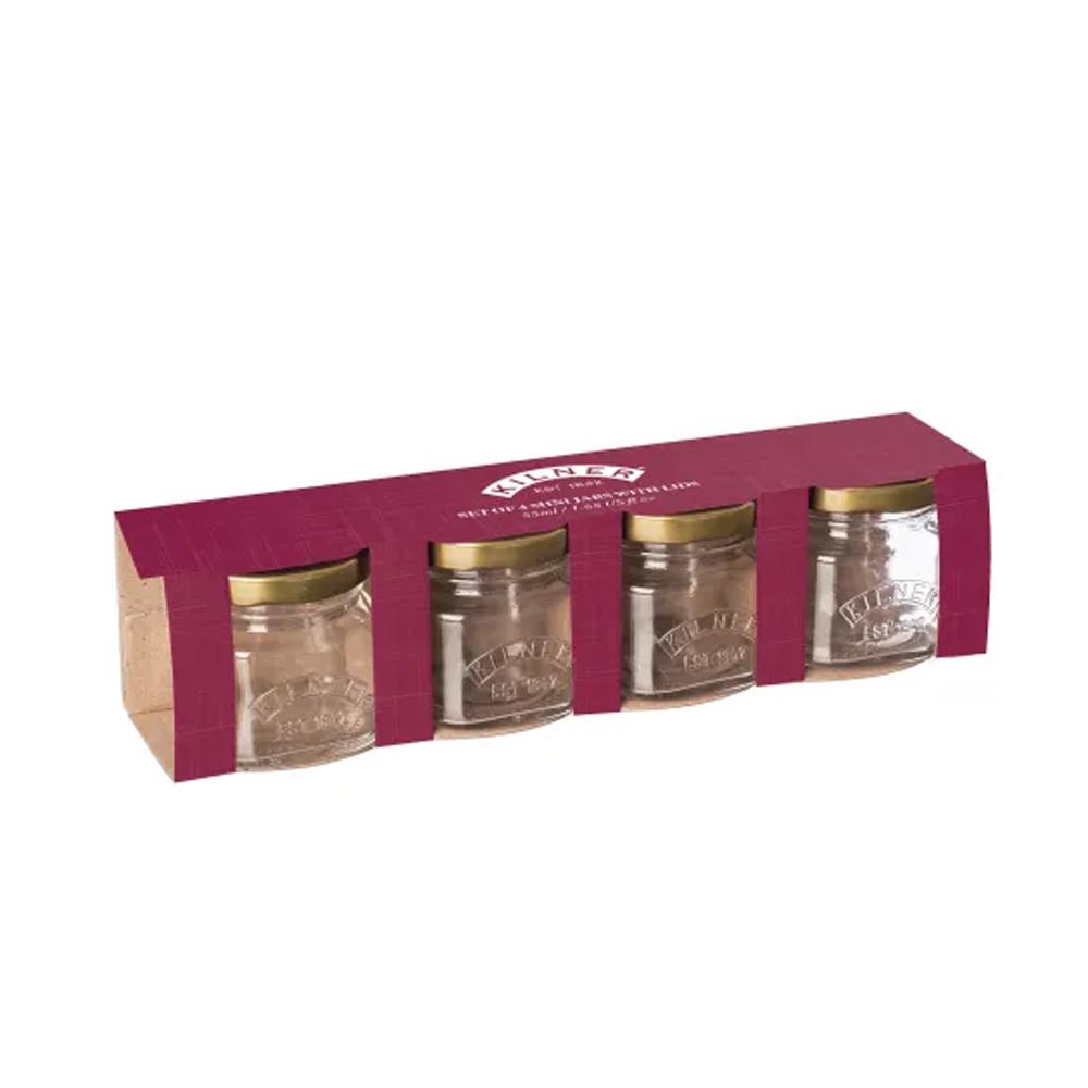 Set de 4 Mini Frascos de 55 ml