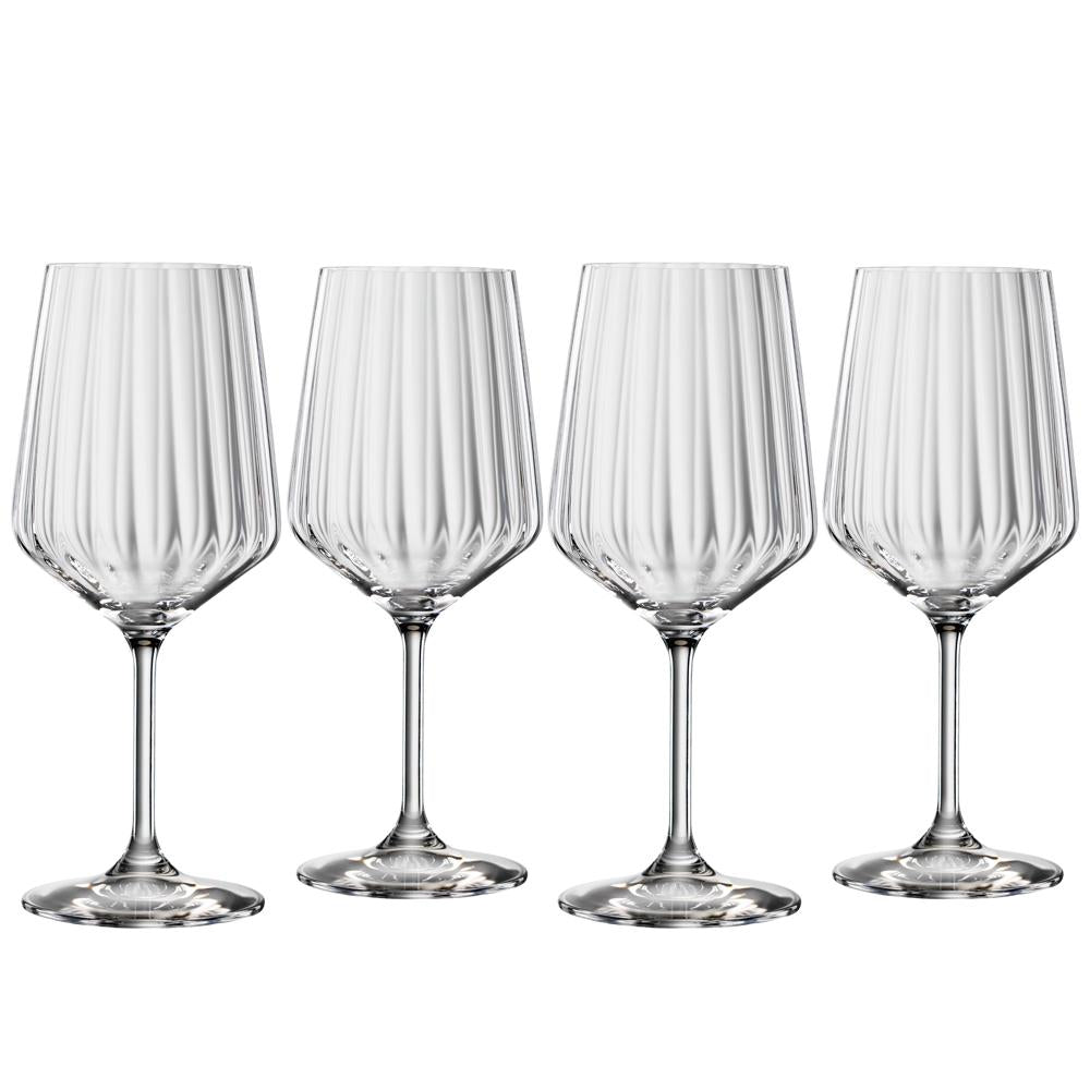 Set 4 Copas Lifestyle Vino Tinto