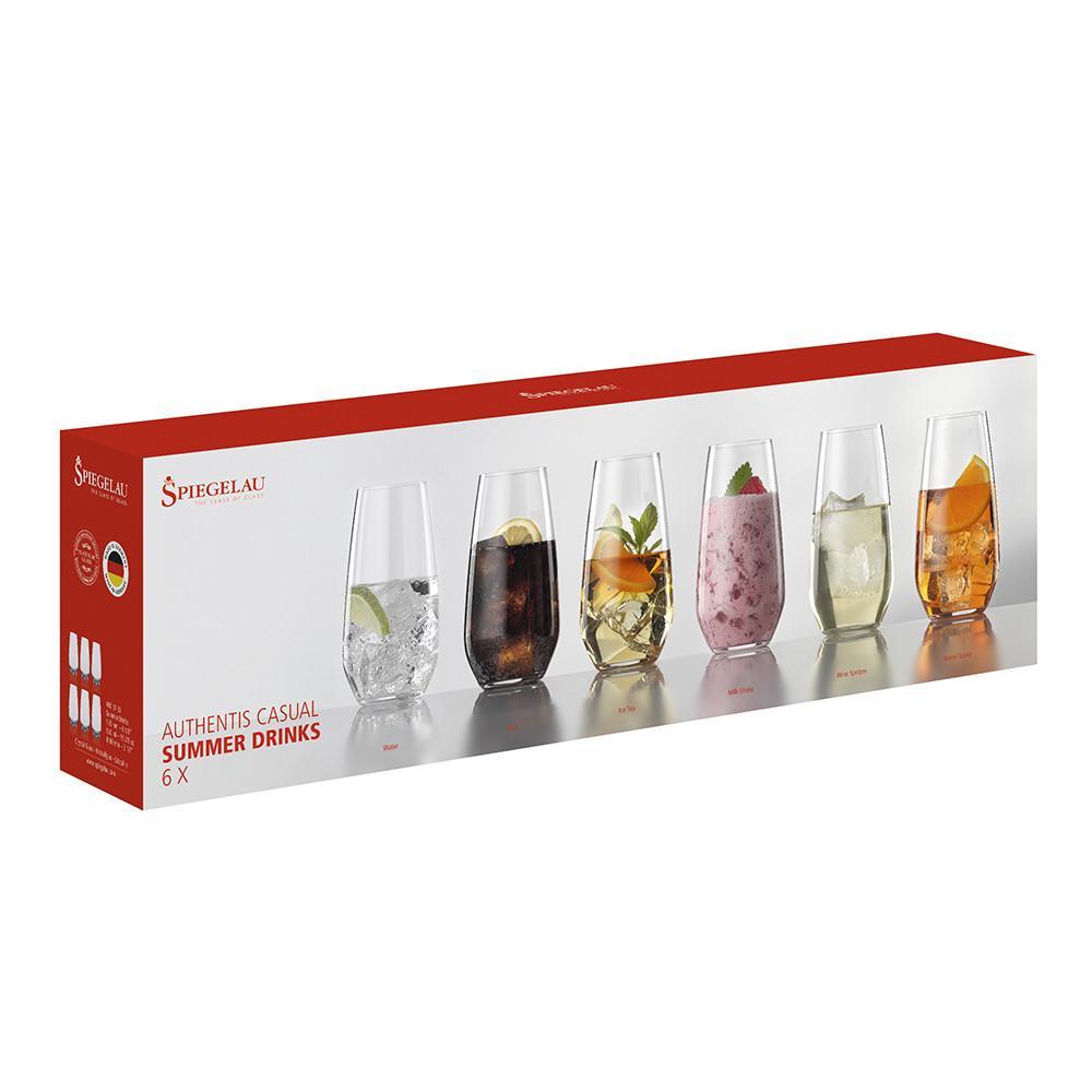 Set 6 Vasos Authentis Casual Summer Drinks