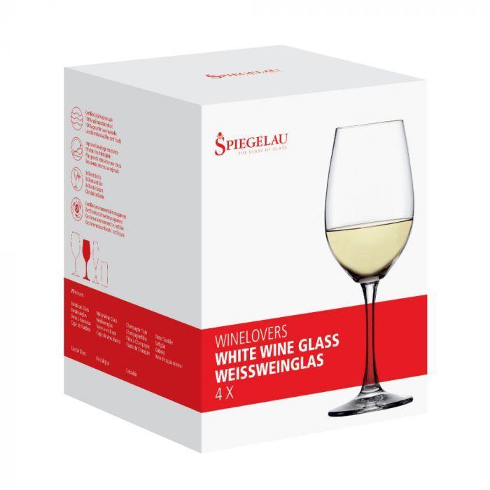 Set 4 Copas Winelovers Blanco