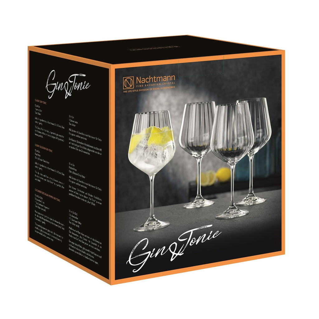 Set Copas  Gin Tonic Optico s/5