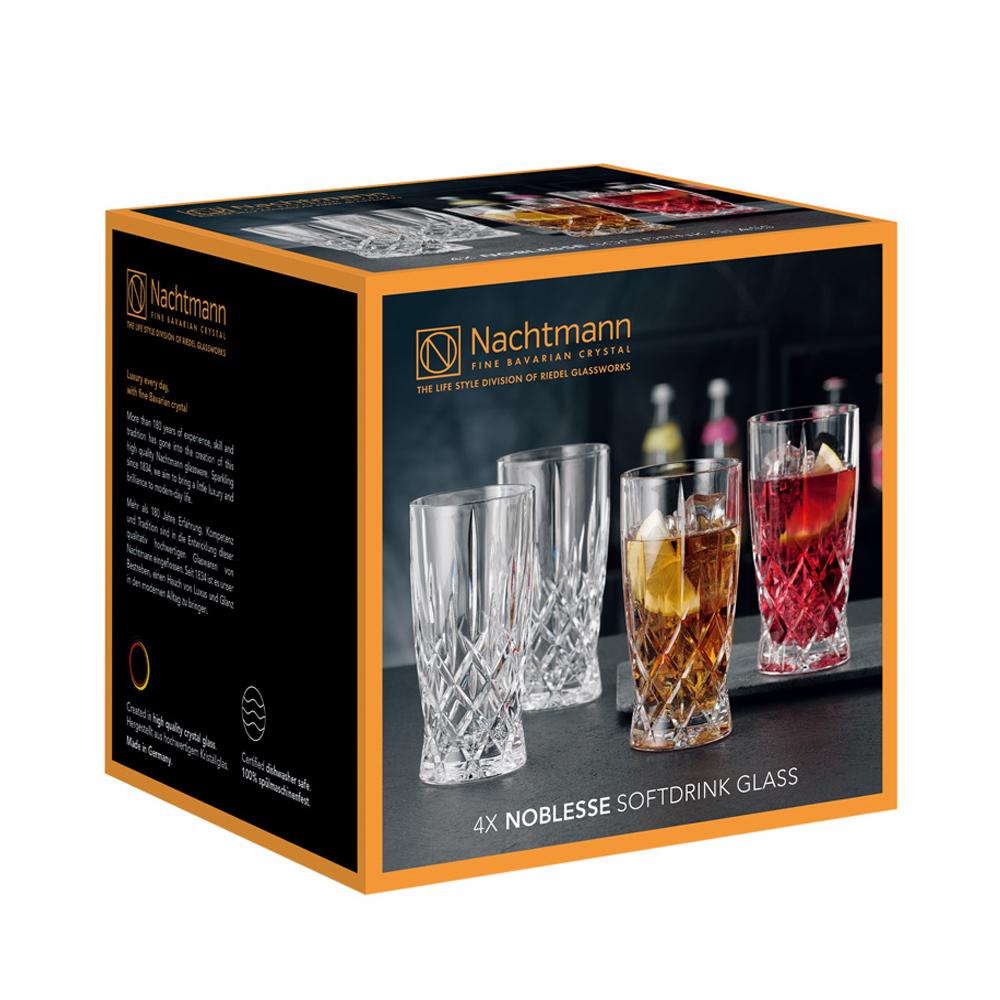 Set 4 Vasos Noblesse softdrinks