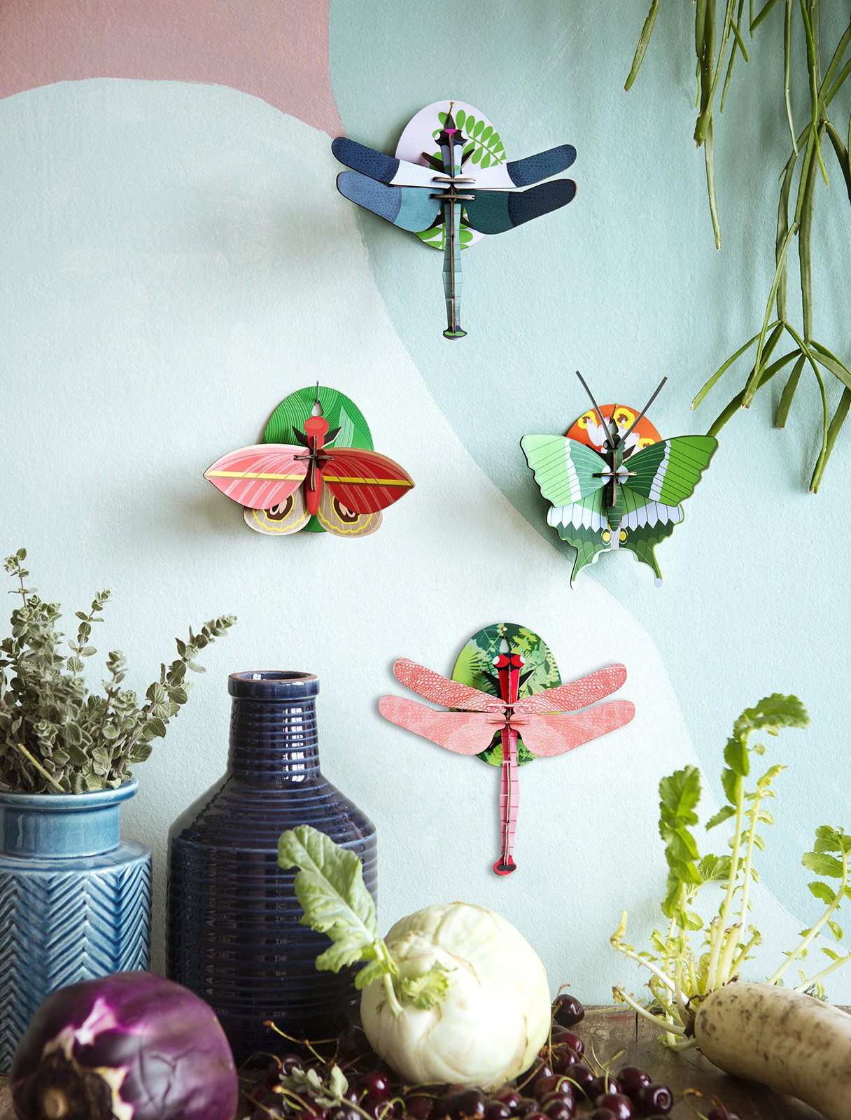 Pequeño Insecto -  Pink Dragonfly