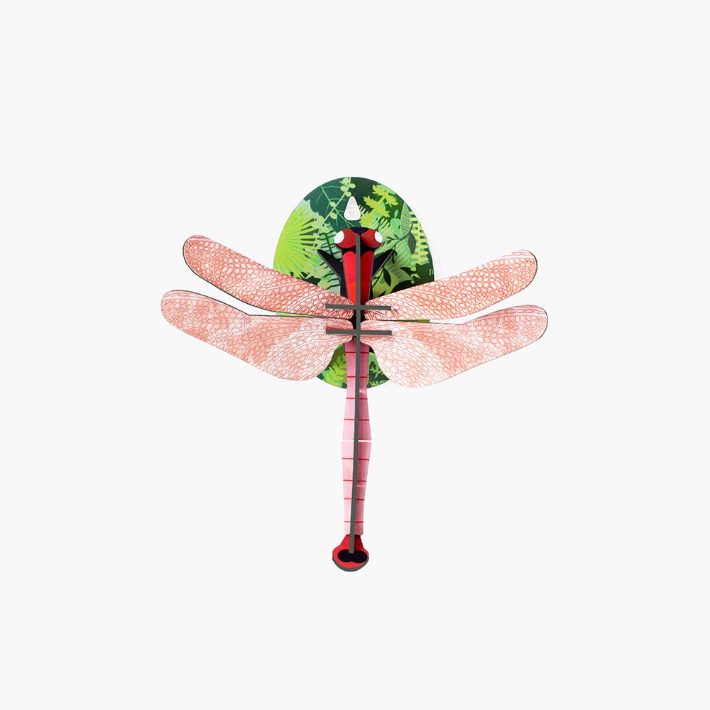 Pequeño Insecto -  Pink Dragonfly