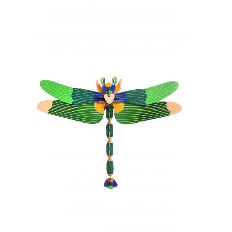 Insecto Grande   Giant Dragonfly green