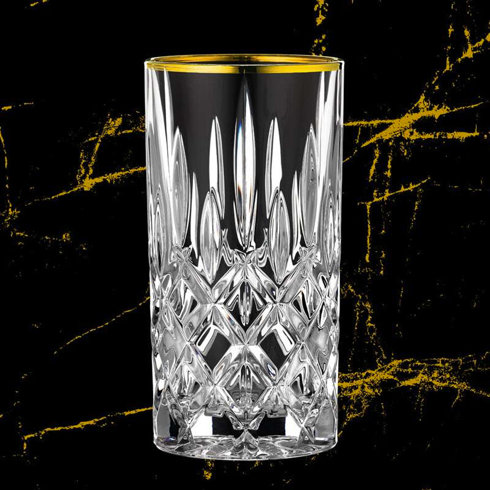 Set 2 Vasos Gold Longdrink Noblesse