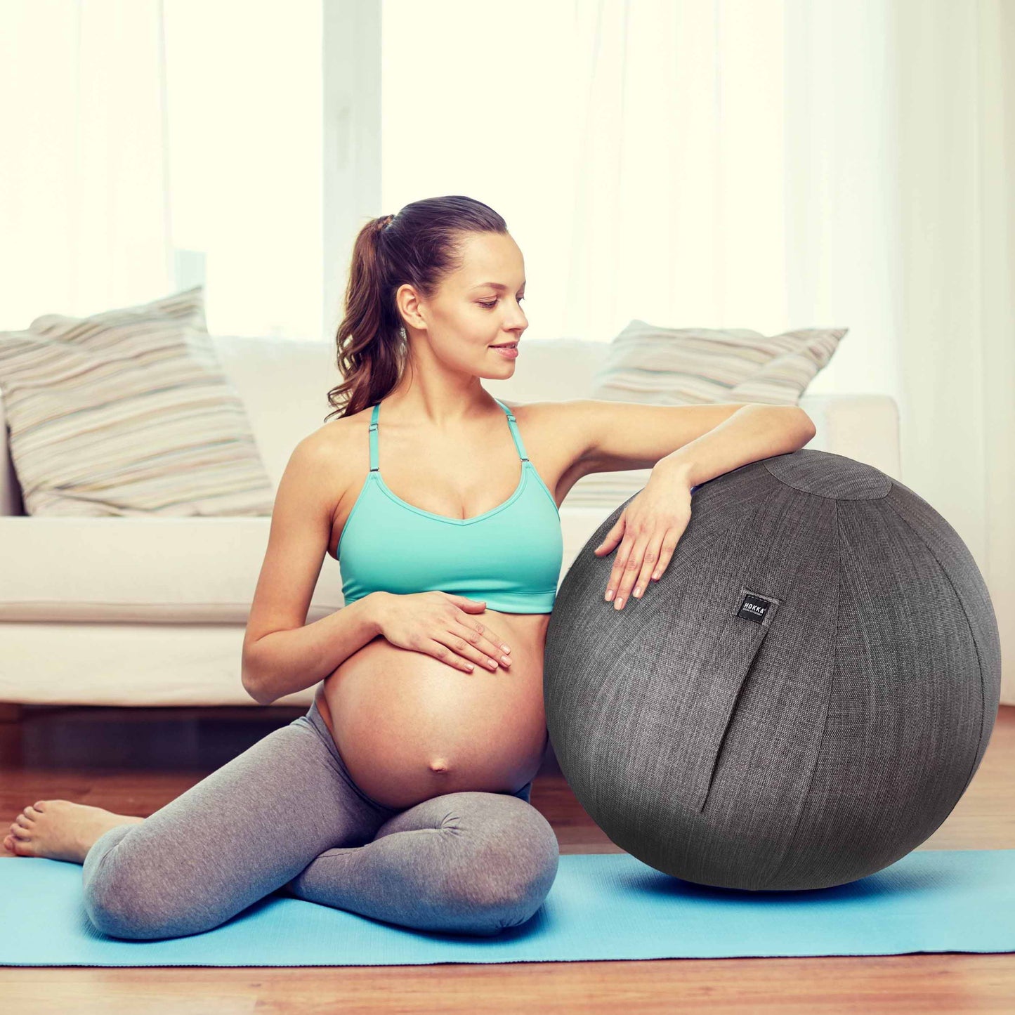 Pelota de asiento Markus 55cm - Café