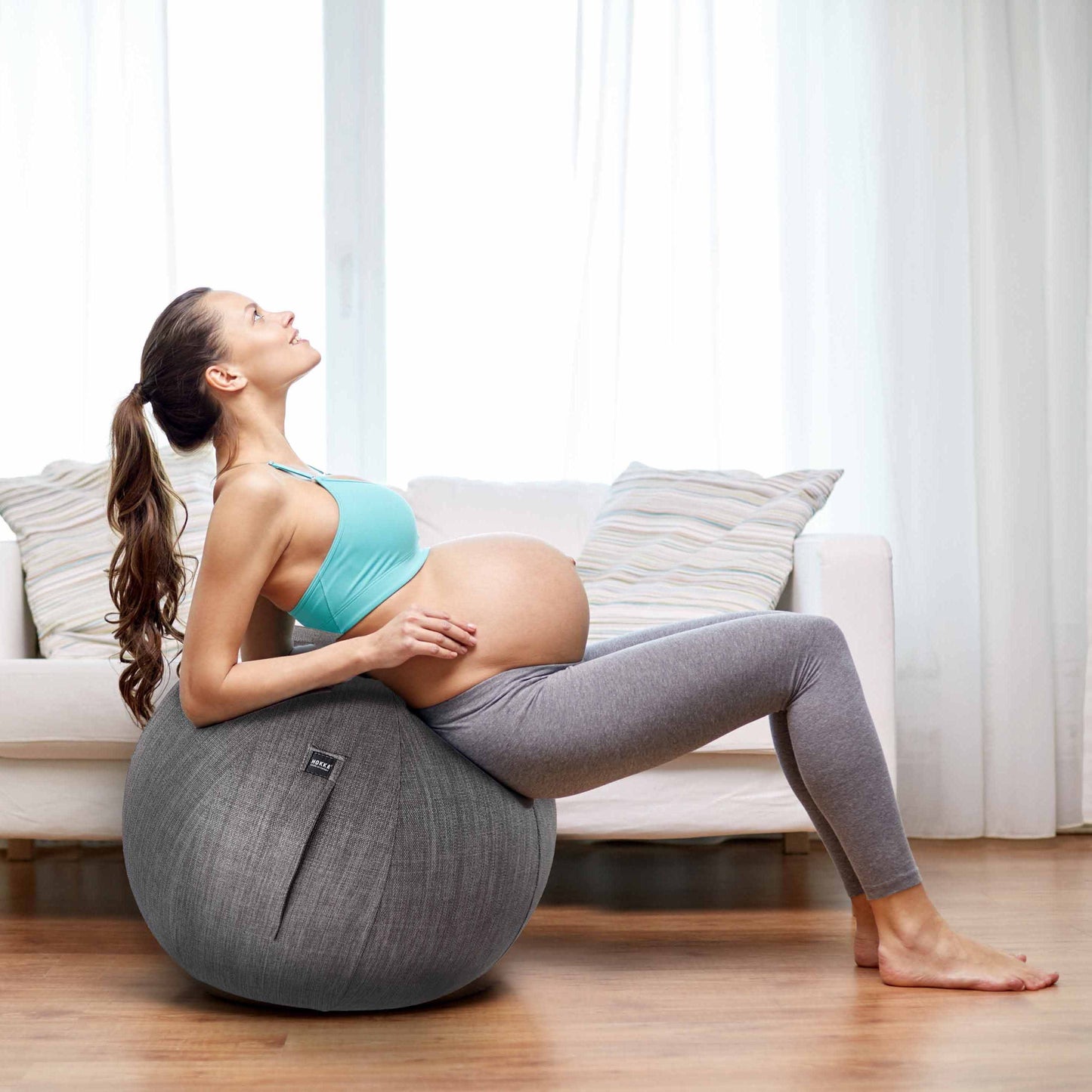 Pelota de asiento Markus 55cm - Café