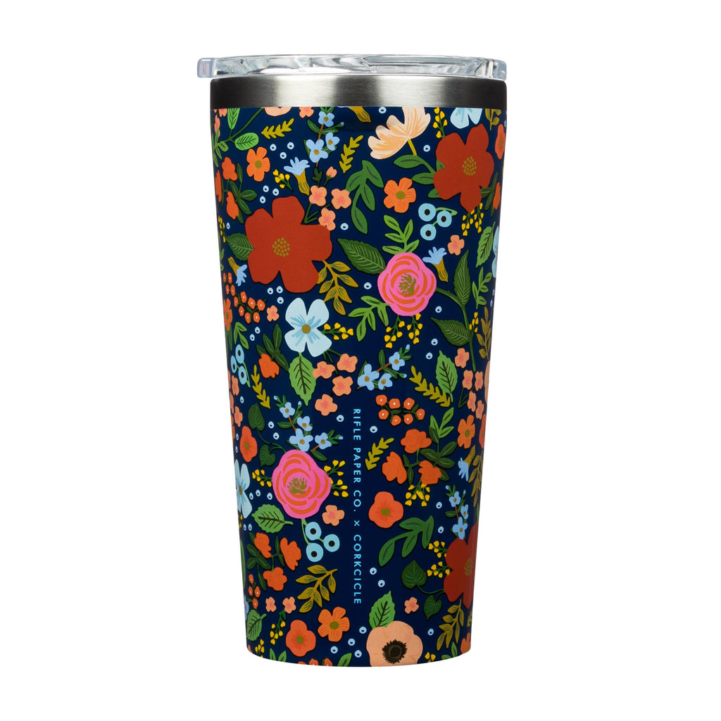 Vaso Térmico 475ml Rifle Paper Gloss Navy Wild Rose