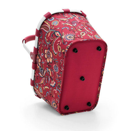 Canasto de Picnic carrybag - paisley ruby