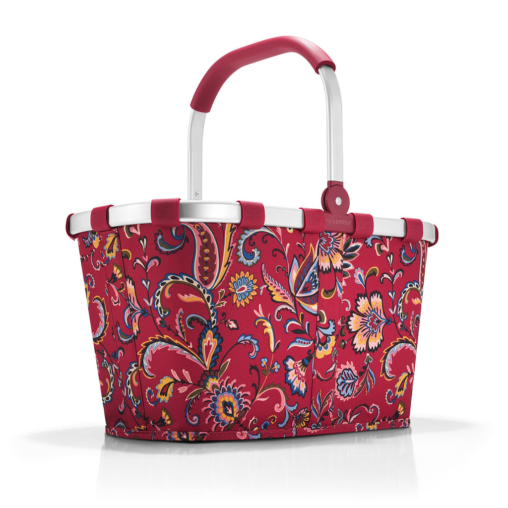 Canasto de Picnic carrybag - paisley ruby