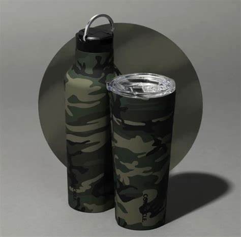 Botella de agua Térmica Sport 600ml Woodland Camo