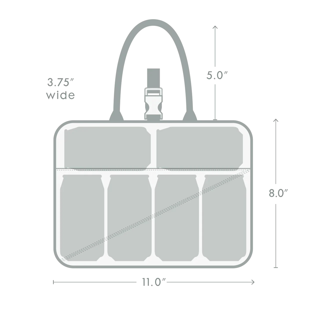 Lonchera térmica Baldwin  Coral Neoprene