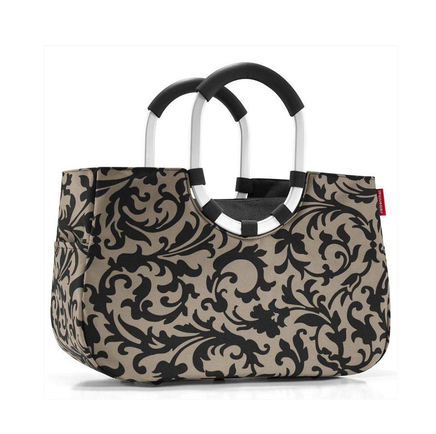 Cartera de mano loopshopper M - baroque taupe