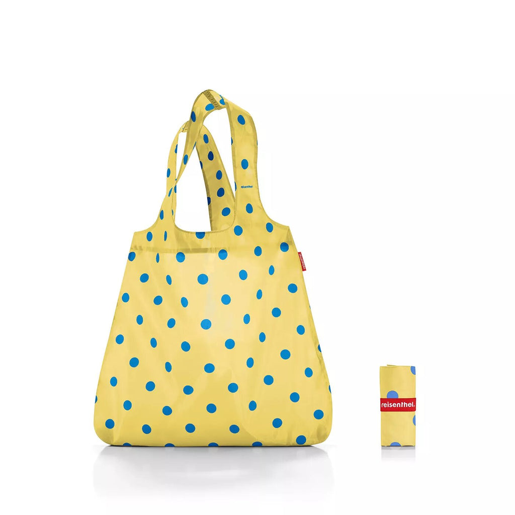 Bolsa de Compras plegable  - dots yellow