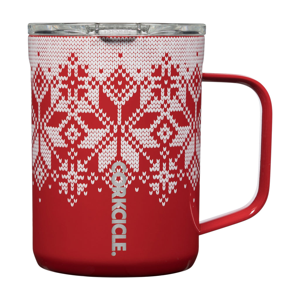 Tazón Térmico Mug 475ml Fairisle Red