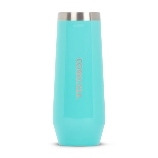 Copa de Espumante Térmica 200ml Gloss Turquoise