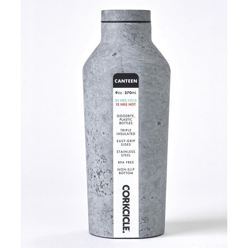 Botella de agua Térmica 270ml Concrete