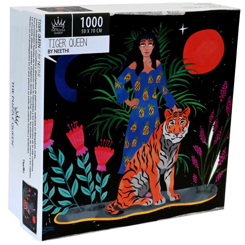 Puzzle Tiger Queen 1.000 piezas