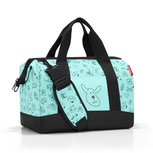Bolso de viaje allrounder M - cats and dogs mint