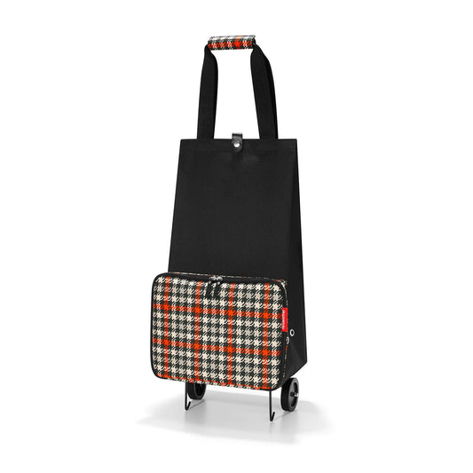 Carrito de compras plegable Foldabletrolley - glencheck red