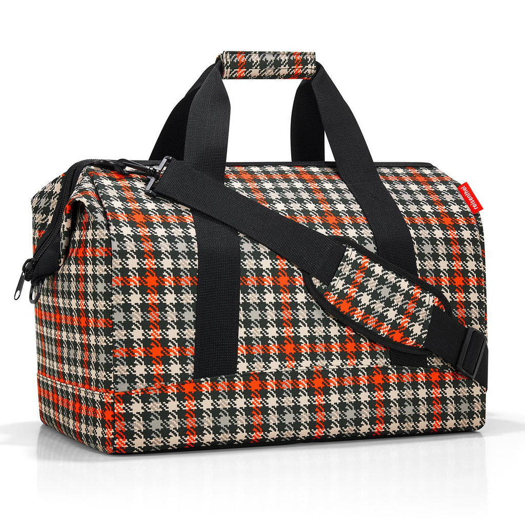 Bolso de viaje allrounder L - glencheck red