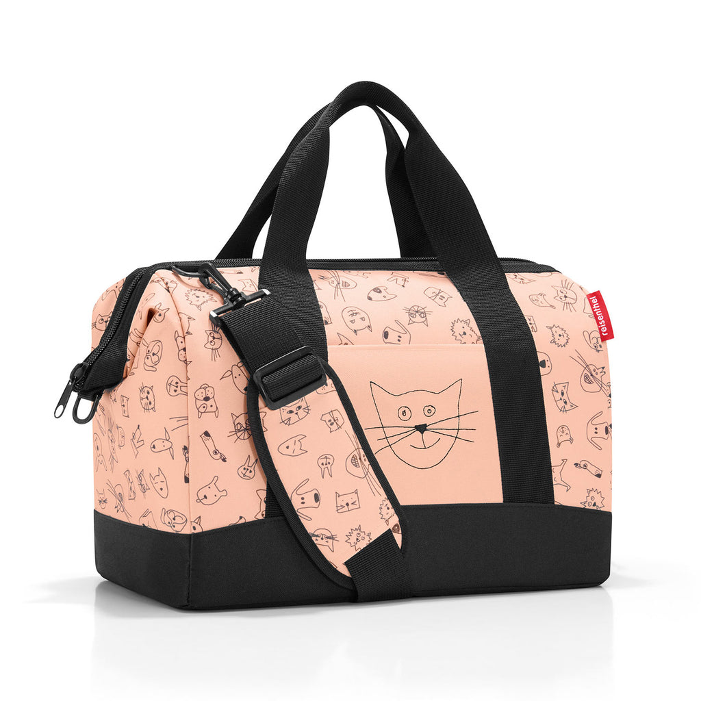 Bolso de viaje allrounder M - cats and dogs rose