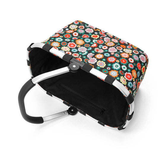 Canasto de Picnic carrybag - happy flowers