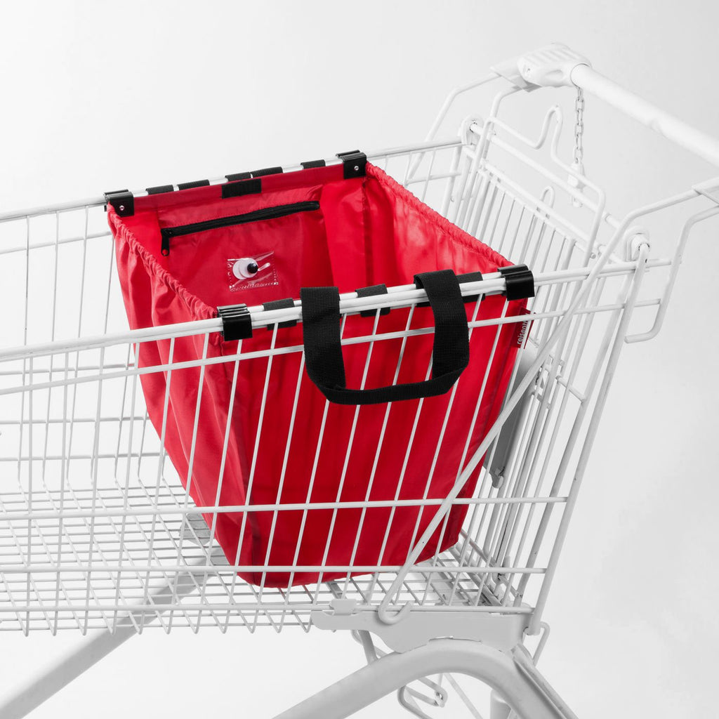 Bolsa de compras supermercado - glencheck red